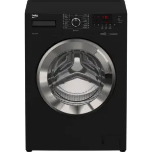 WTV8612XBCI غ بيكو 8ك 1200لفة اسود باب كروم شاشه ديجيتال