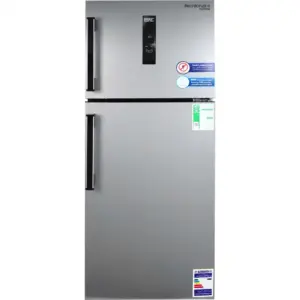 URN-420LBLVA-DTS ث يونيون اير 350 لتر بابين صاج كابينة اسود باب سلفر شاشة ديجيتال تاتش