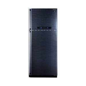 ثلاجة شارب ديجيتال نوفروست 396 لتر أسود SJ-PC48A(BK)