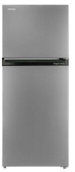 ثلاجة توشيبا 411 لتر فضي GR-RT558WE-PMN(57)