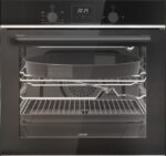 ليفون فرن غاز بلت ان 60 سم ديجيتال بالمروحة زجاج اسود*استانلس – LV-SG0-6302-DB