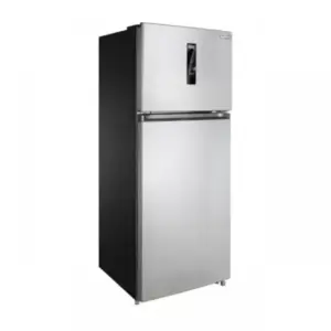 ثلاجة بفريزر علوي يونيون اير ، سعة 350 لتر ، نوفروست ، فضي –URN-420LBLSA-DTSR