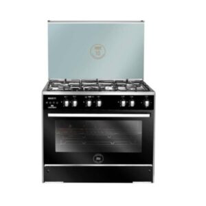 بوتاجاز غاز يونيون اير 90 سم 5 شعلة أسود C69SS-GC-447-FSO-M11-AL