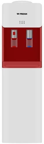مبرد مياه ، 2 صنبور، بارد و فاتر، FW-17VFWR - أبيض/أحمر