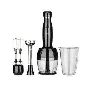 خلاط يدوي تورنيدو 1000 وات كبة مضرب بيض أسود THB-1000MCL