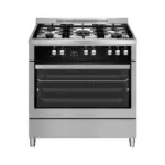 بوتجاز سيمفر غاز 5 شعلة 90 سم ستانلس ستيل PF9060SGI-01.