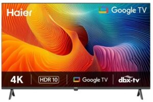 شاشه هاير سمارت 43 بوصة، بتقنية FHD LED ريسيفر بلت ان - H43k75