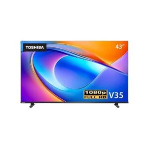 Toshiba تلفاز ذكي 43 بوصة، سلسلة V35RP، شاشة LED فل إتش دي (2025) - 43V35RP