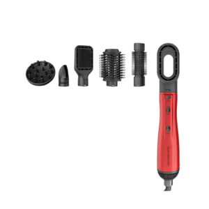 مصفف شعر راش براش بلس 6 ، قدرة 1300 وات ، احمر واسود