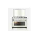 يونيون اير بوتجاز 5 شعلة غاز80*60 سم نصف أمان بمروحه ديجيتال استانلس ستيلC68SS -GC-447-FDSO-M13-AL