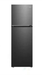 ثلاجة ميديا 338 لتر نوفروست، بابين، أسود – MDRT489MTN45