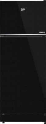 ثلاجة بيكو، نوفروست، 367 لتر، انفرتر، اسود - RDNE420K02DXIPEGB