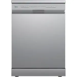 غسالة اطباق ميديا، 13 فرد، 6 برامج، واي فاي، فلتر انتى بكتيريا، MDWPF1333C(S)-W-EG - فضى