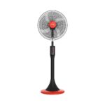 مروحة استاند تورنيدو 18 بوصة 4 ريشة أسود × أحمر TSF-18MB