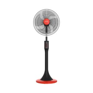 مروحة استاند تورنيدو 18 بوصة 4 ريشة أسود × أحمر TSF-18MB