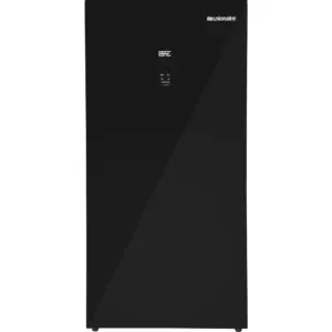 ديب فريزر نوفروست راسي يونيون اير، 205 لتر، 5 درج، باب زجاج، ديجيتال، تاتش، UFN-205LBG1A-DTH - اسود