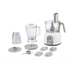 محضر طعام بيكو، بقوة 1000 وات، ابيض ورمادي - FPP 4402 W