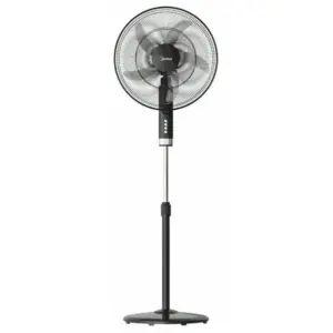 مروحة ستاند ميديا بريموت كنترول، 18 بوصة، اسود - FS45-25MR-BK