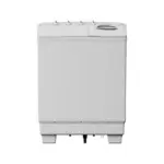 غسالة ملابس ميديا، حوضين، 14 كيلو، MTE02W140/W - ابيض